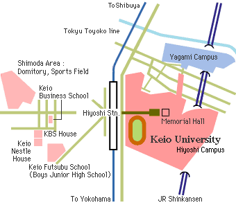 Hiyoshi Campus@Access Map