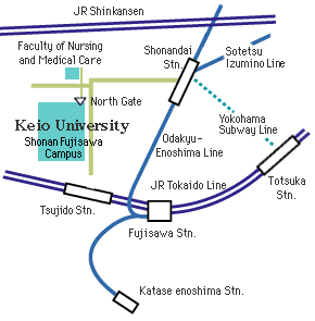 SFC Campus Access Map